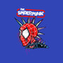 The Spiderpunk-Womens-V-Neck-Tee-joerawks