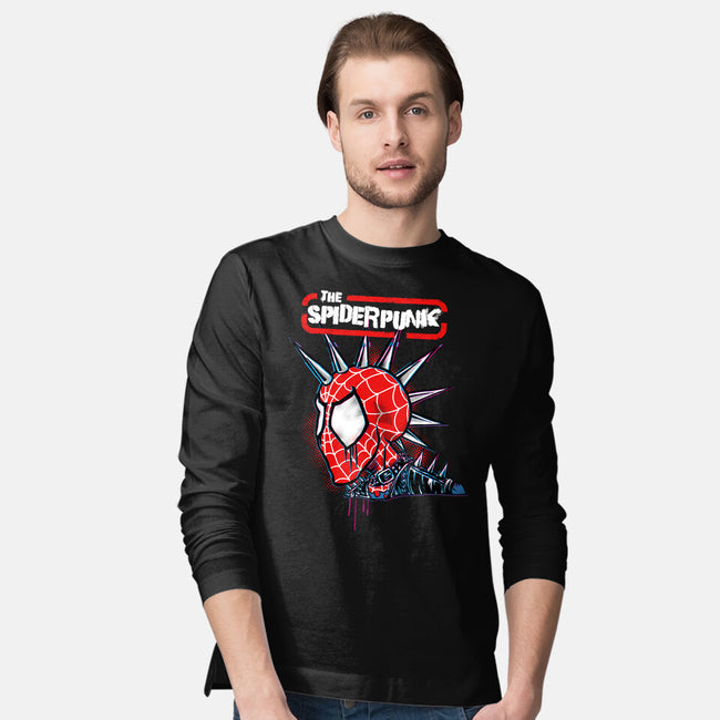 The Spiderpunk-Mens-Long Sleeved-Tee-joerawks