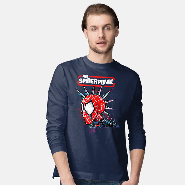 The Spiderpunk-Mens-Long Sleeved-Tee-joerawks