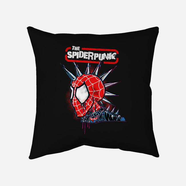 The Spiderpunk-None-Removable Cover w Insert-Throw Pillow-joerawks