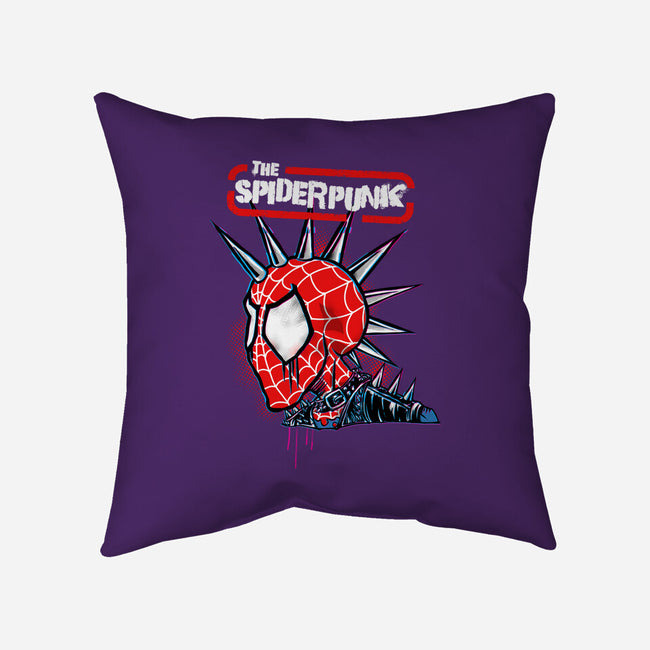 The Spiderpunk-None-Removable Cover w Insert-Throw Pillow-joerawks