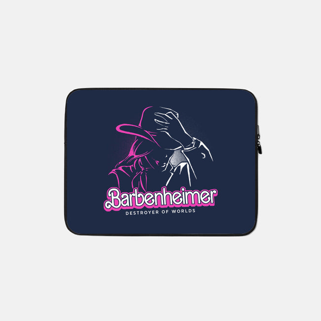 Barbenheimer-None-Zippered-Laptop Sleeve-estudiofitas
