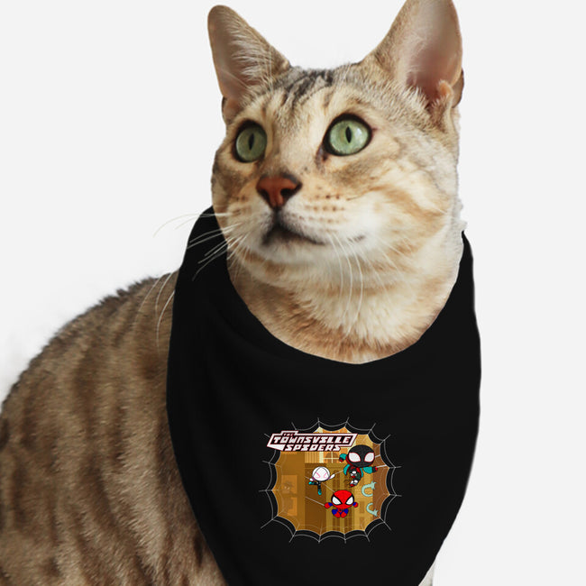 The Townsville Spiders-Cat-Bandana-Pet Collar-Taaroko