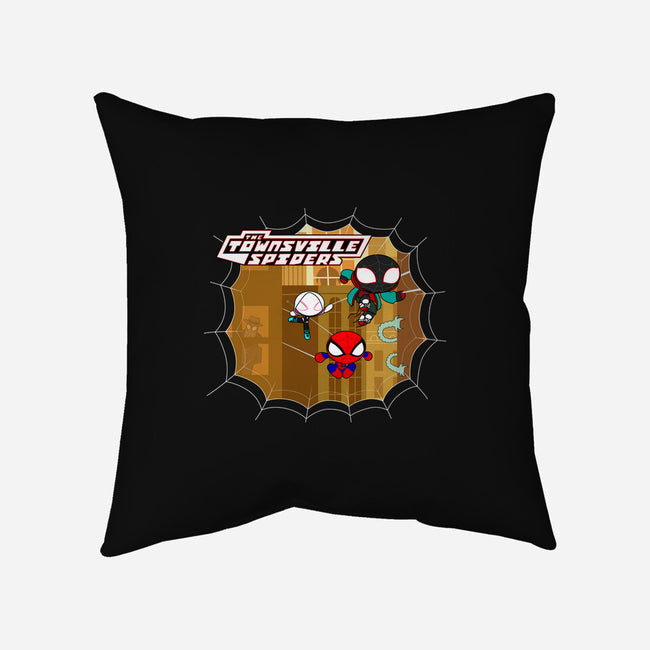 The Townsville Spiders-None-Removable Cover w Insert-Throw Pillow-Taaroko