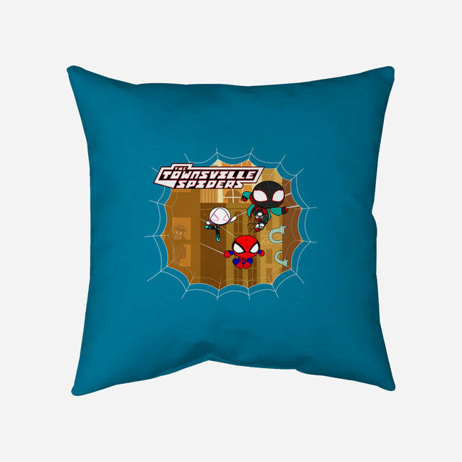 The Townsville Spiders-None-Removable Cover w Insert-Throw Pillow-Taaroko