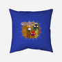 The Townsville Spiders-None-Removable Cover-Throw Pillow-Taaroko