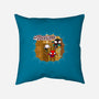 The Townsville Spiders-None-Removable Cover-Throw Pillow-Taaroko