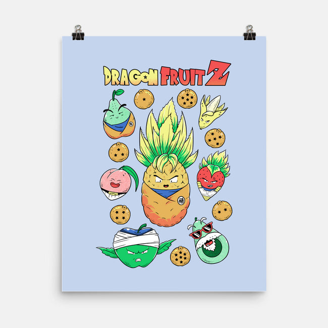 Dragon Fruit Z-None-Matte-Poster-Umberto Vicente