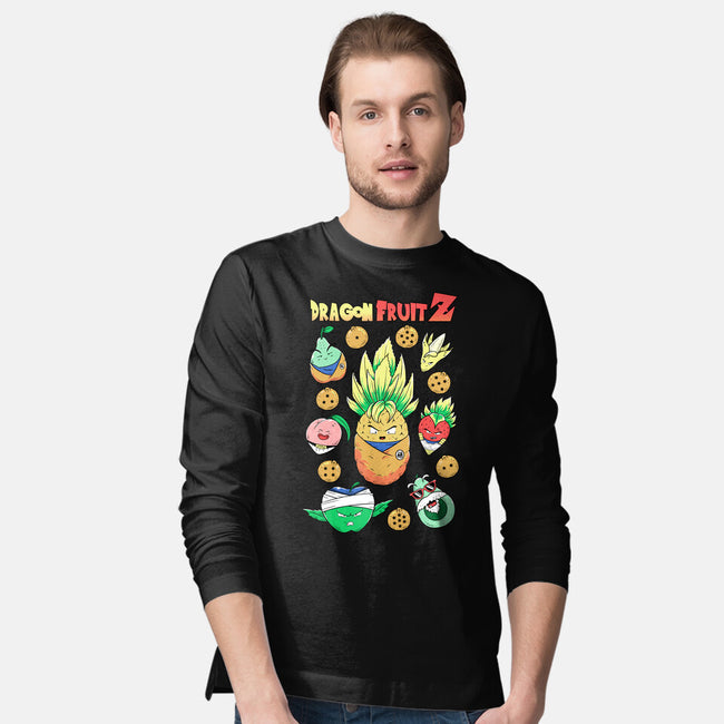 Dragon Fruit Z-Mens-Long Sleeved-Tee-Umberto Vicente