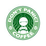 Don't Panic Coffee-Cat-Bandana-Pet Collar-Umberto Vicente