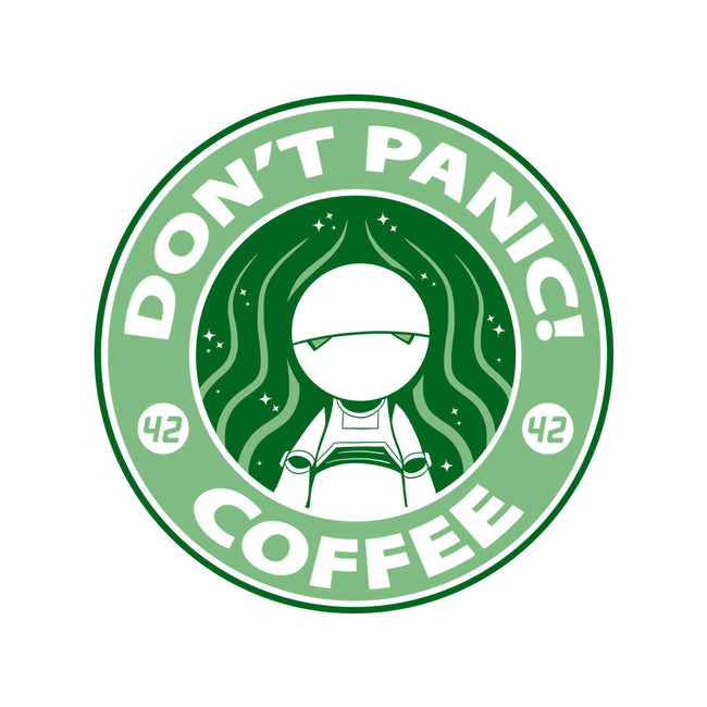 Don't Panic Coffee-None-Removable Cover-Throw Pillow-Umberto Vicente
