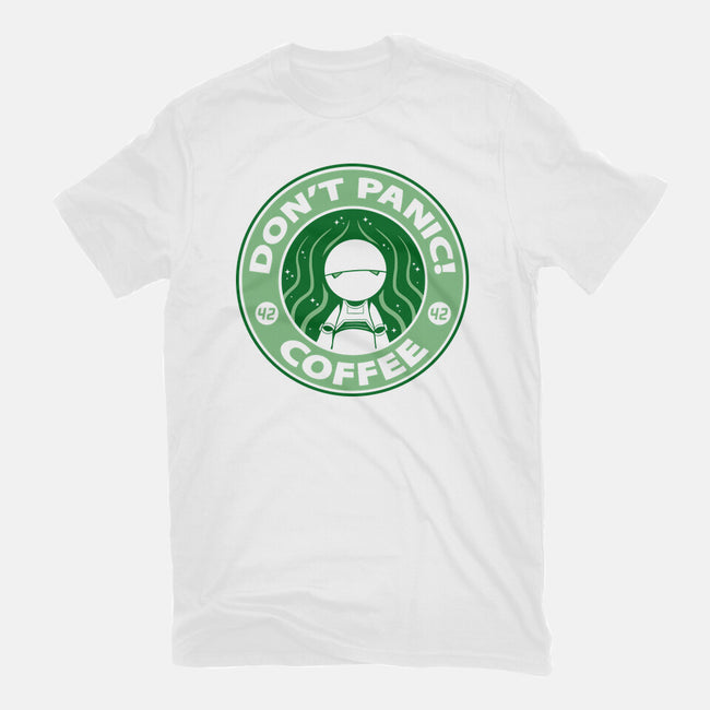 Don't Panic Coffee-Mens-Heavyweight-Tee-Umberto Vicente