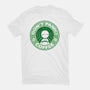 Don't Panic Coffee-Womens-Fitted-Tee-Umberto Vicente