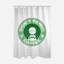 Don't Panic Coffee-None-Polyester-Shower Curtain-Umberto Vicente