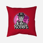 Robert-None-Removable Cover-Throw Pillow-demonigote