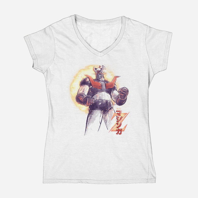 Super-Alloy Z-Womens-V-Neck-Tee-saqman