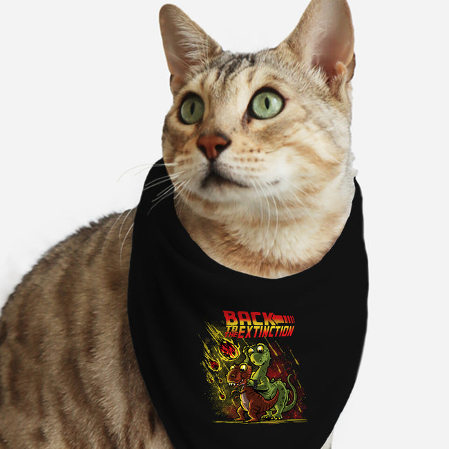 Back To The Extinction-Cat-Bandana-Pet Collar-zascanauta