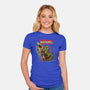 Back To The Extinction-Womens-Fitted-Tee-zascanauta