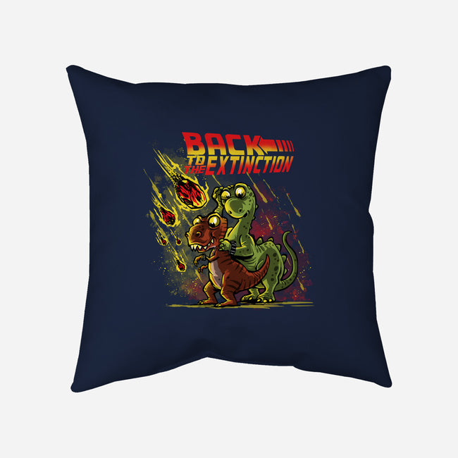 Back To The Extinction-None-Non-Removable Cover w Insert-Throw Pillow-zascanauta