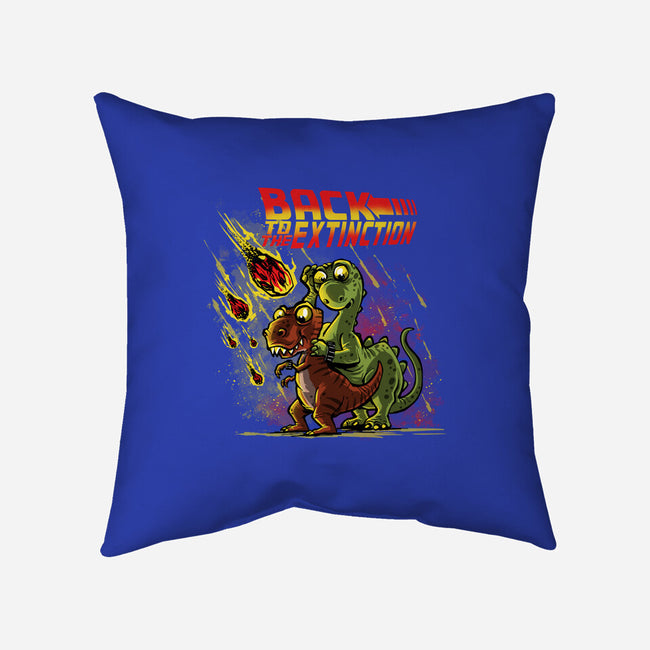 Back To The Extinction-None-Non-Removable Cover w Insert-Throw Pillow-zascanauta