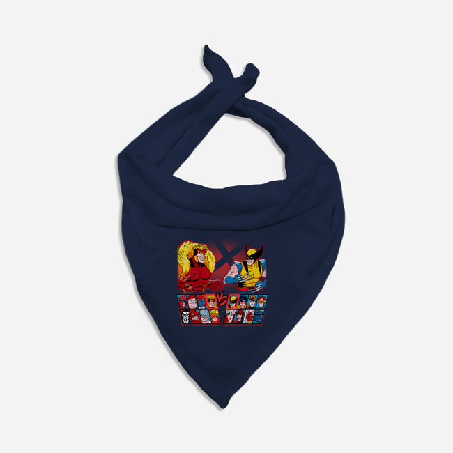 Mutant Fighter-Dog-Bandana-Pet Collar-Andriu