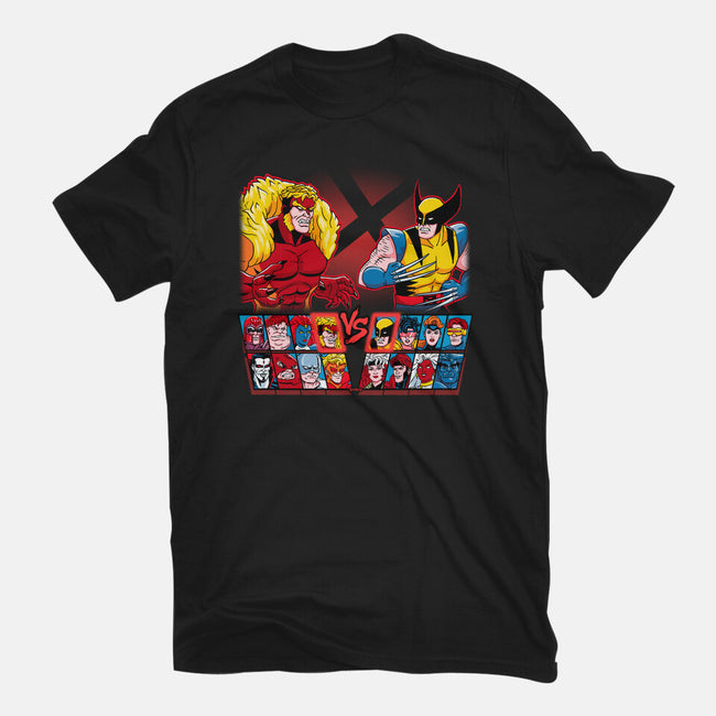 Mutant Fighter-Unisex-Basic-Tee-Andriu