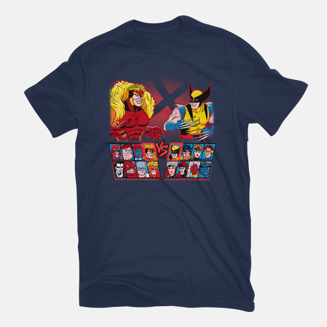 Mutant Fighter-Womens-Basic-Tee-Andriu