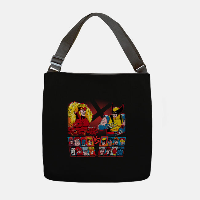 Mutant Fighter-None-Adjustable Tote-Bag-Andriu