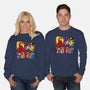 Mutant Fighter-Unisex-Crew Neck-Sweatshirt-Andriu