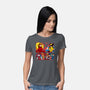 Mutant Fighter-Womens-Basic-Tee-Andriu