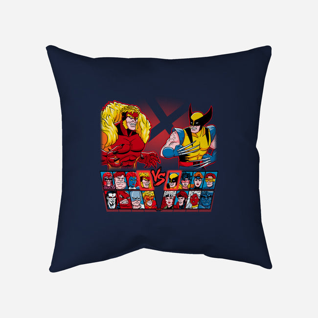 Mutant Fighter-None-Non-Removable Cover w Insert-Throw Pillow-Andriu