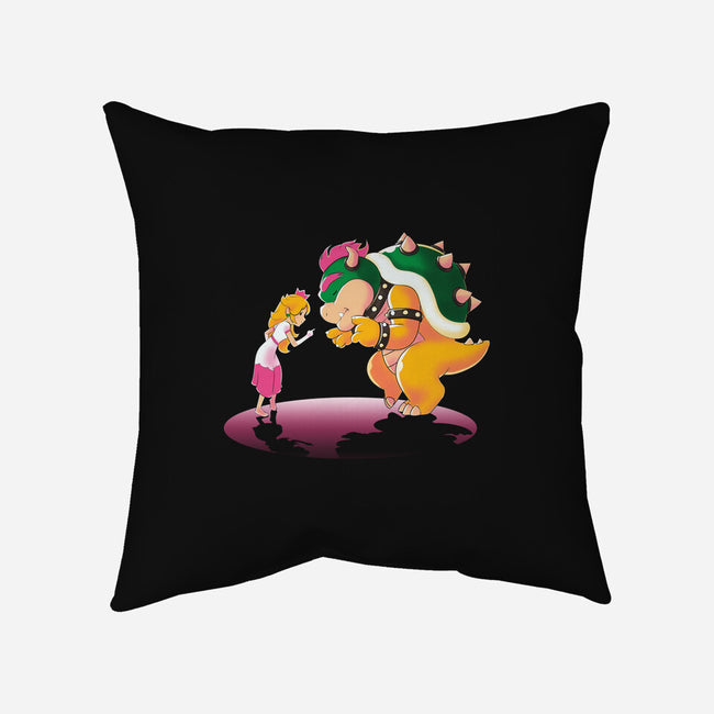 Peach Fiction-None-Non-Removable Cover w Insert-Throw Pillow-naomori