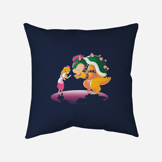 Peach Fiction-None-Removable Cover w Insert-Throw Pillow-naomori