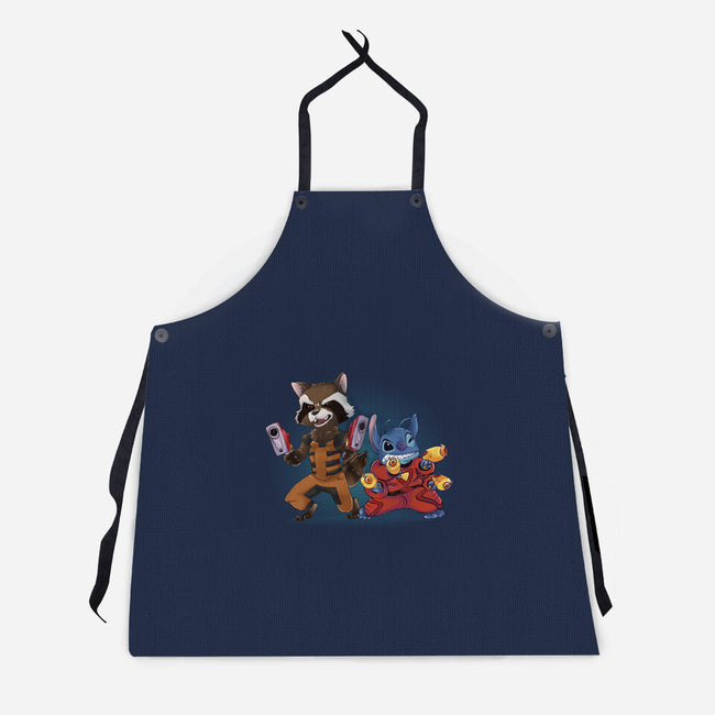 Experiments United-Unisex-Kitchen-Apron-Madzilla