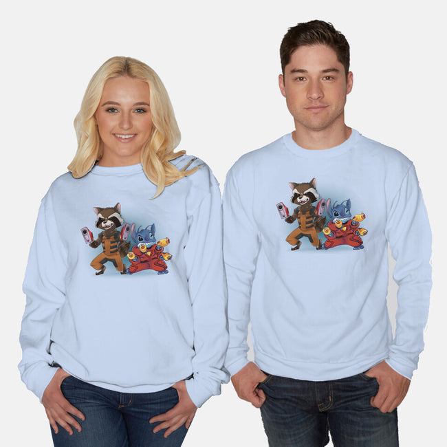 Experiments United-Unisex-Crew Neck-Sweatshirt-Madzilla