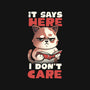 It Says Here I Don't Care-Cat-Adjustable-Pet Collar-eduely