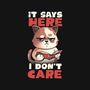 It Says Here I Don't Care-None-Removable Cover w Insert-Throw Pillow-eduely