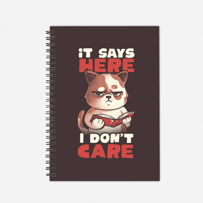 It Says Here I Don't Care-None-Dot Grid-Notebook-eduely