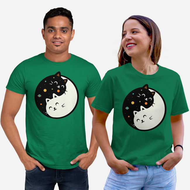 Space Kittens-Unisex-Basic-Tee-erion_designs