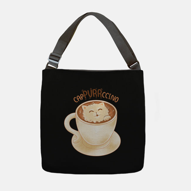 CaPURRRccino-None-Adjustable Tote-Bag-Umberto Vicente