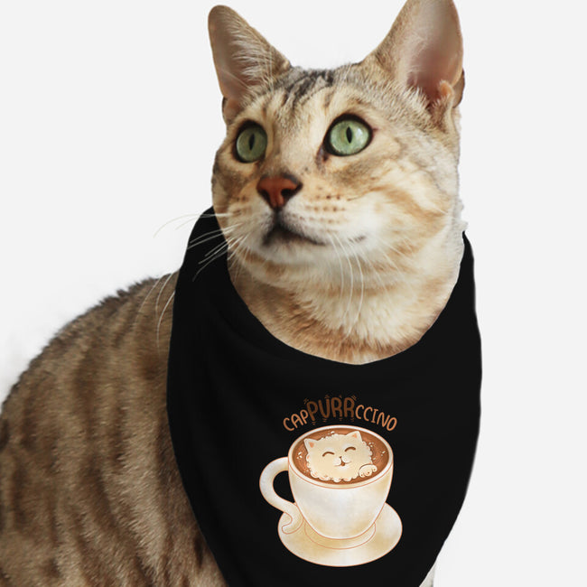 CaPURRRccino-Cat-Bandana-Pet Collar-Umberto Vicente