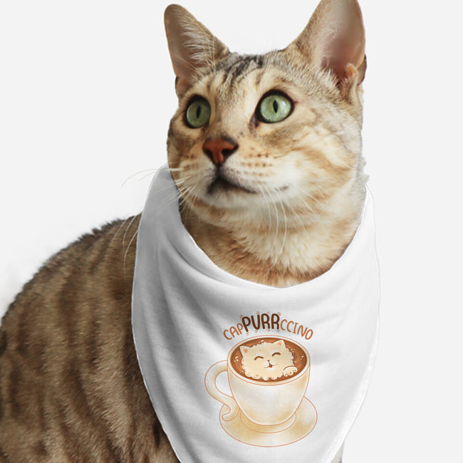 CaPURRRccino-Cat-Bandana-Pet Collar-Umberto Vicente