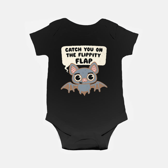 The Flippity Flap-Baby-Basic-Onesie-Weird & Punderful