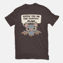 The Flippity Flap-Womens-Basic-Tee-Weird & Punderful