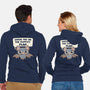 The Flippity Flap-Unisex-Zip-Up-Sweatshirt-Weird & Punderful