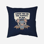 The Flippity Flap-None-Removable Cover w Insert-Throw Pillow-Weird & Punderful