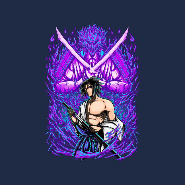 Purple Susanoo-Mens-Heavyweight-Tee-alanside