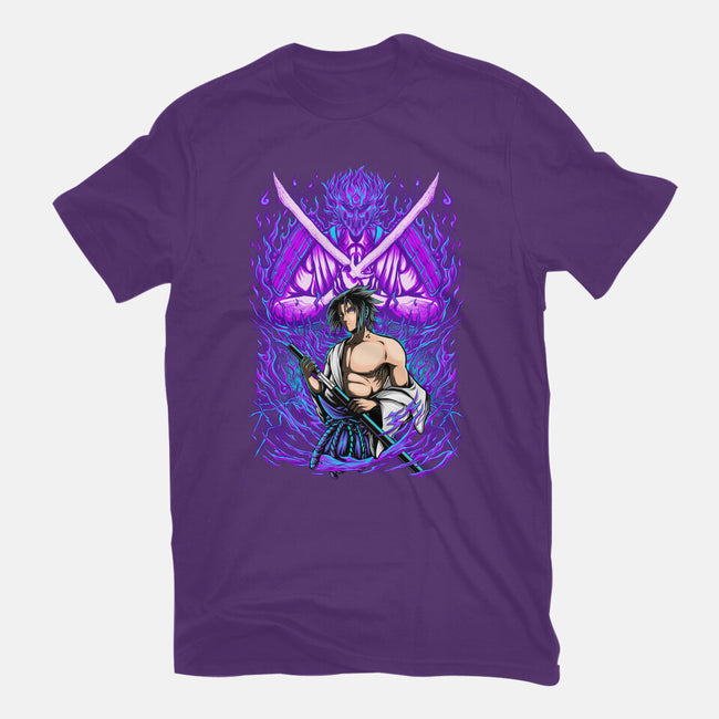 Purple Susanoo-Youth-Basic-Tee-alanside