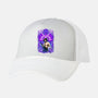 Purple Susanoo-Unisex-Trucker-Hat-alanside