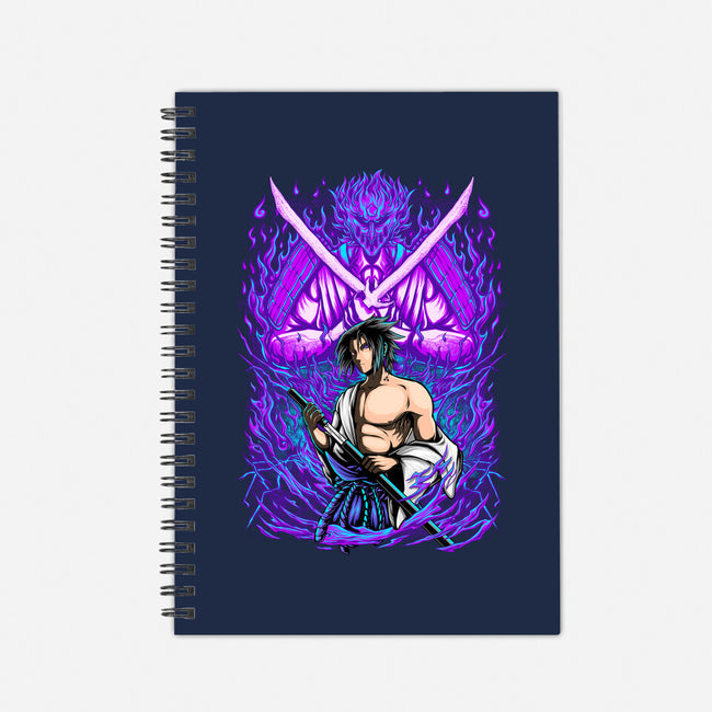 Purple Susanoo-None-Dot Grid-Notebook-alanside